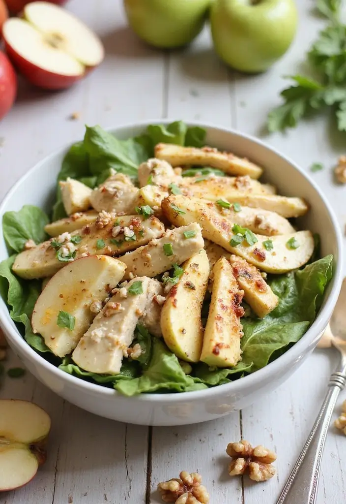 25 Healthy Chicken Salad With Greek Yogurt Recipes That Are Light and Flavorful - 7. Honey Mustard Greek Yogurt Chicken Salad