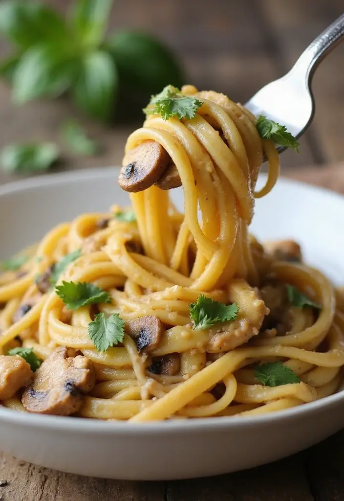 26 Chicken and Mushroom Recipes Healthy and Comforting - 12. Chicken and Mushroom Pasta