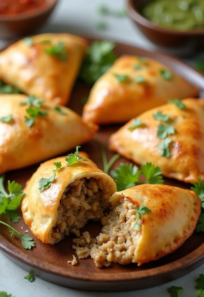 26 Chicken and Mushroom Recipes Healthy and Comforting - 24. Chicken and Mushroom Empanadas