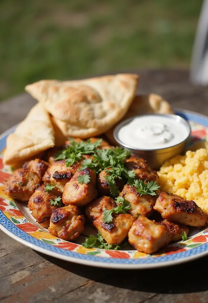 27 Easy Chicken Dinner Recipes Healthy and Quick - 14. Greek Chicken Souvlaki