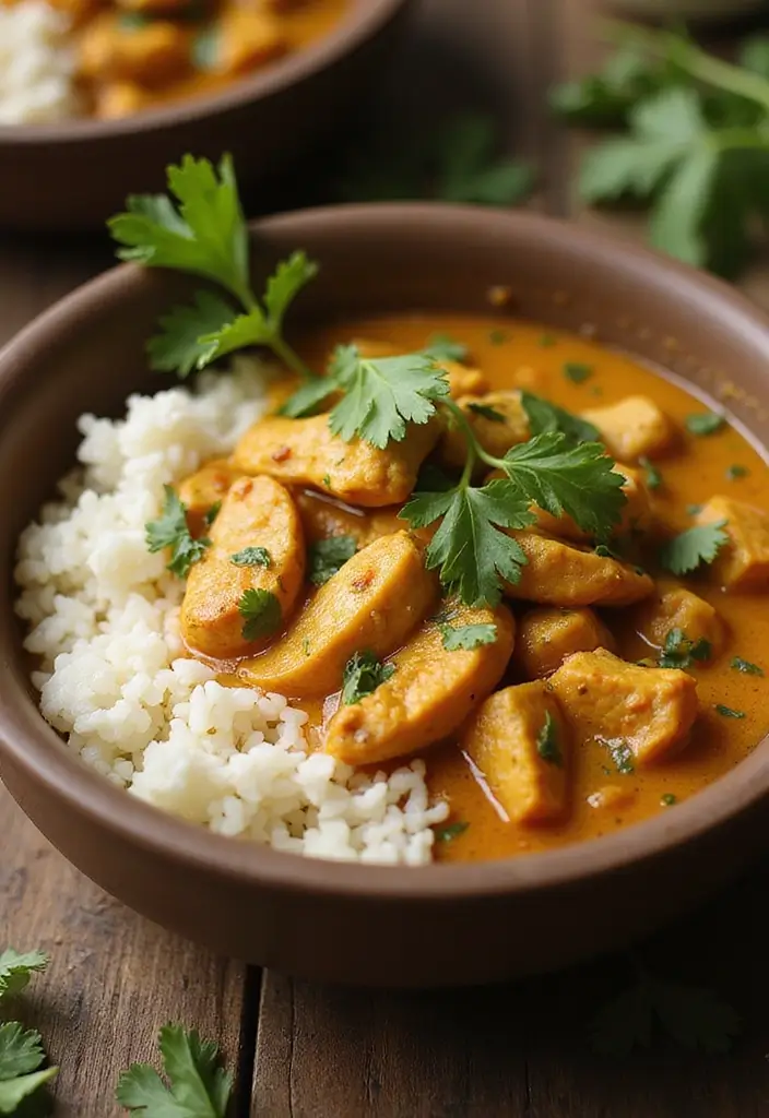 27 Easy Chicken Dinner Recipes Healthy and Quick - 17. Coconut Chicken Curry