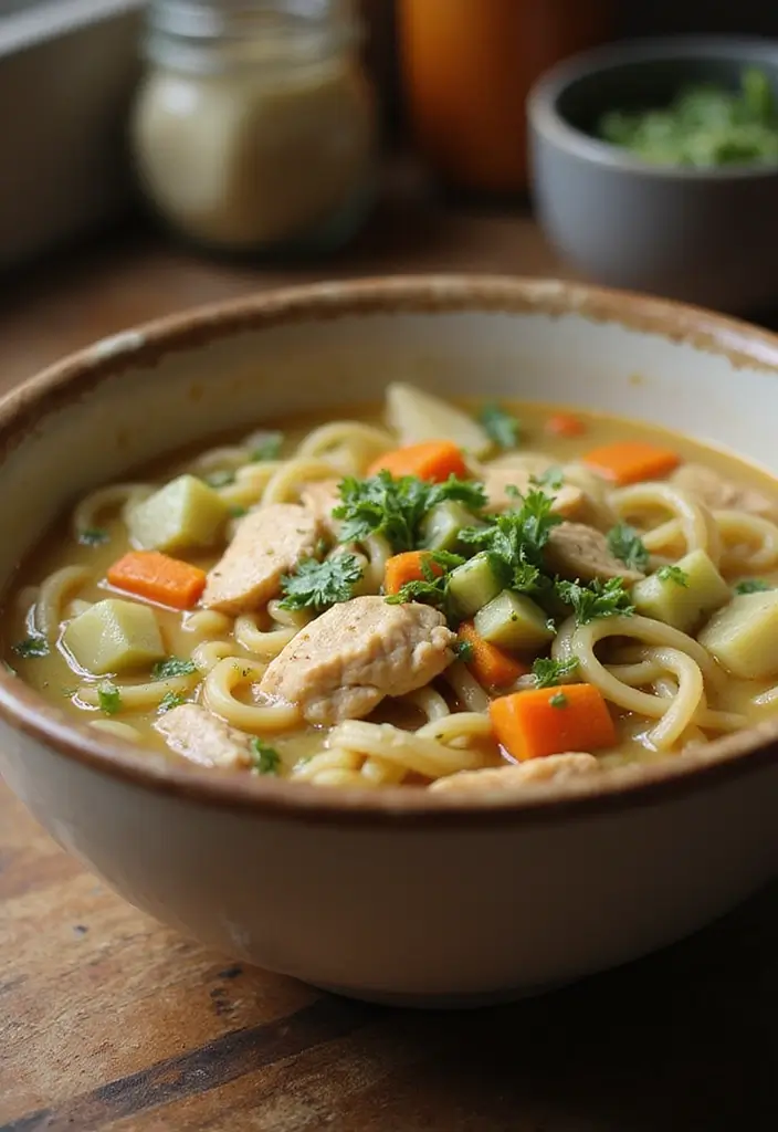 27 Easy Chicken Dinner Recipes Healthy and Quick - 22. Chicken Noodle Soup