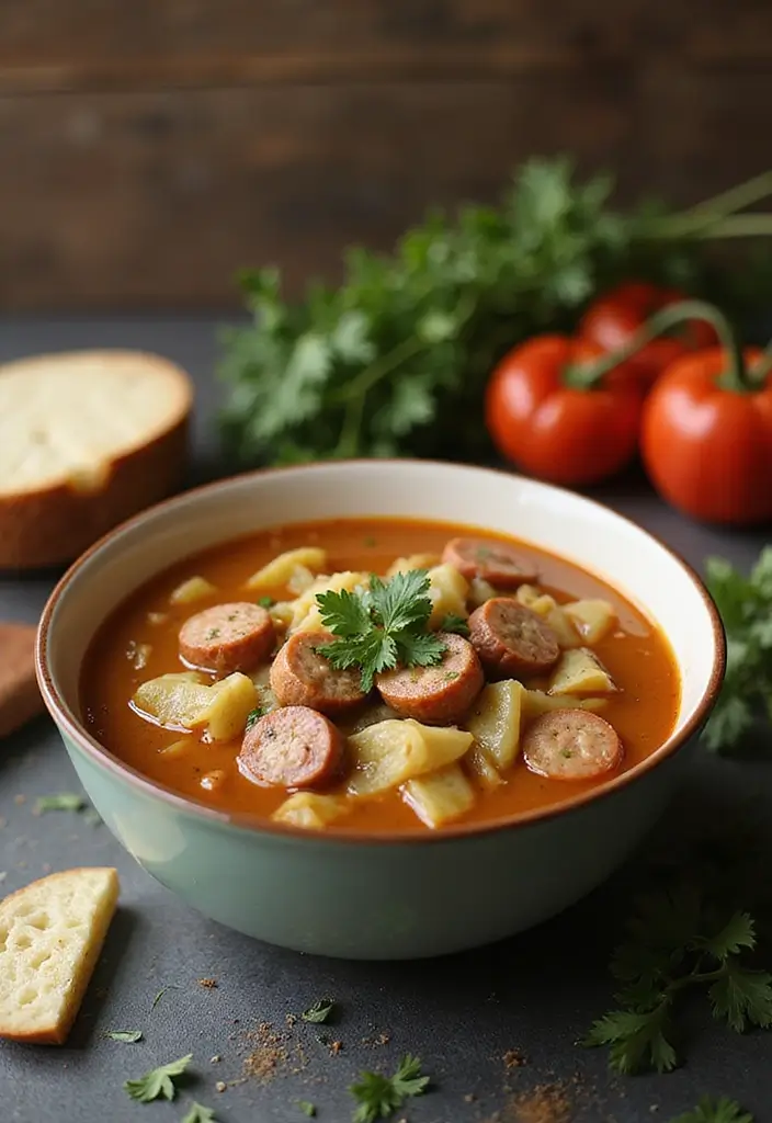 27 Easy Healthy Soup Recipes for Everyday Wellness - 18. Cabbage and Sausage Soup
