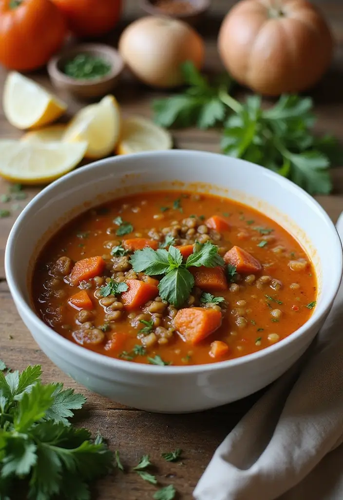 27 Easy Healthy Soup Recipes for Everyday Wellness - 27. Mediterranean Lentil Soup