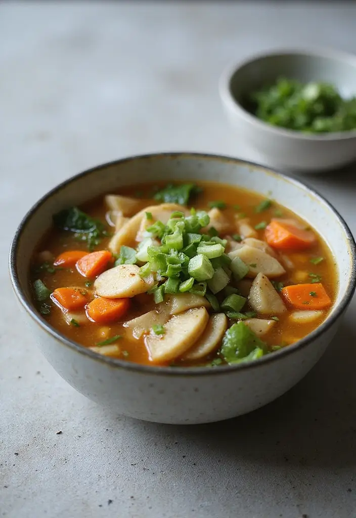 27 Easy Healthy Soup Recipes for Everyday Wellness - 9. Miso Vegetable Soup
