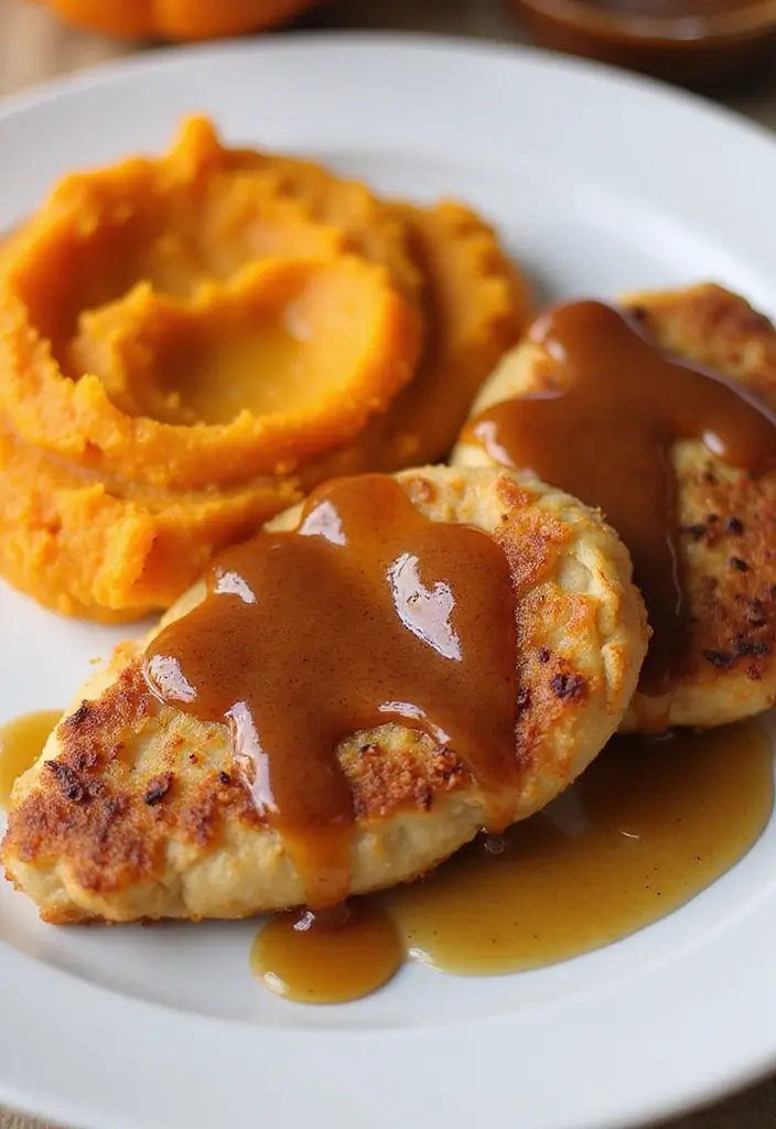 27 Healthy Chicken Cutlet Recipes That Feel Crispy and Clean - 21. Pumpkin Spice Chicken Cutlets