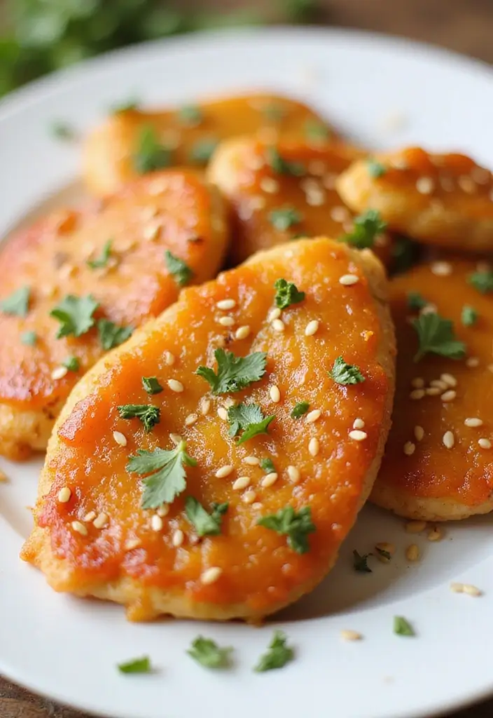 27 Healthy Chicken Cutlet Recipes That Feel Crispy and Clean - 22. Apricot Glazed Chicken Cutlets
