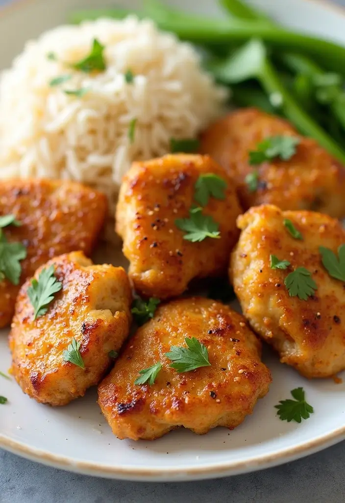 27 Healthy Chicken Cutlet Recipes That Feel Crispy and Clean - 25. Garlic Ginger Chicken Cutlets