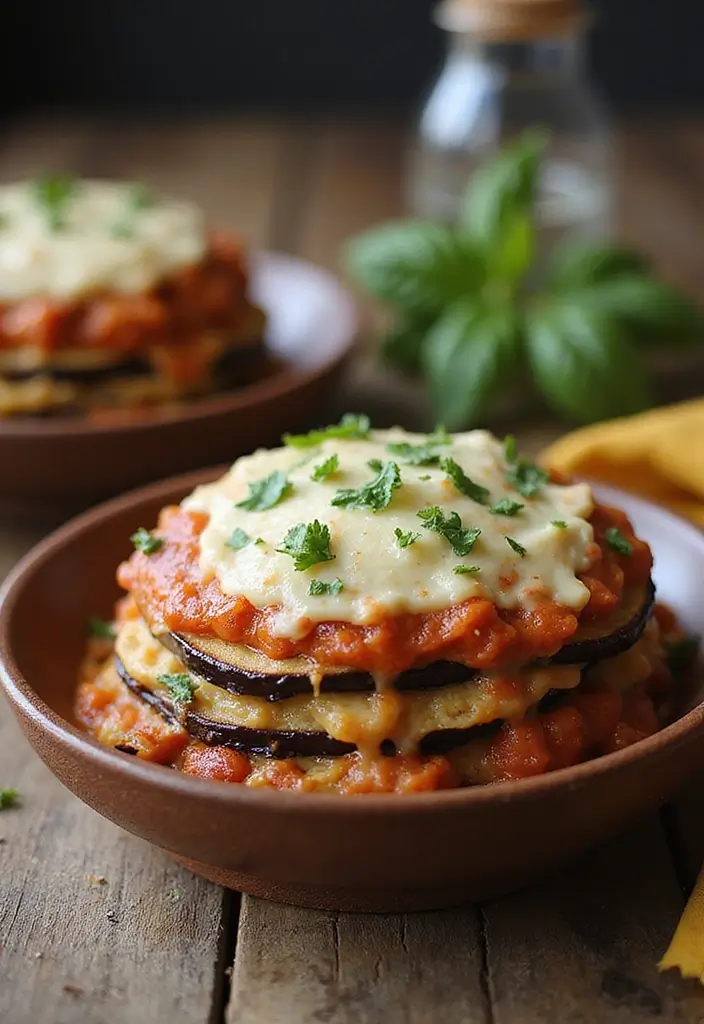 27 Healthy Crock Pot Recipes for Easy Weeknight Dinners - 19. Eggplant Parmesan