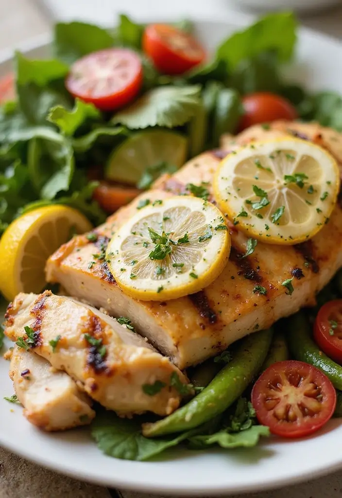 27 Healthy Crock Pot Recipes for Easy Weeknight Dinners - 21. Lemon Herb Grilled Chicken