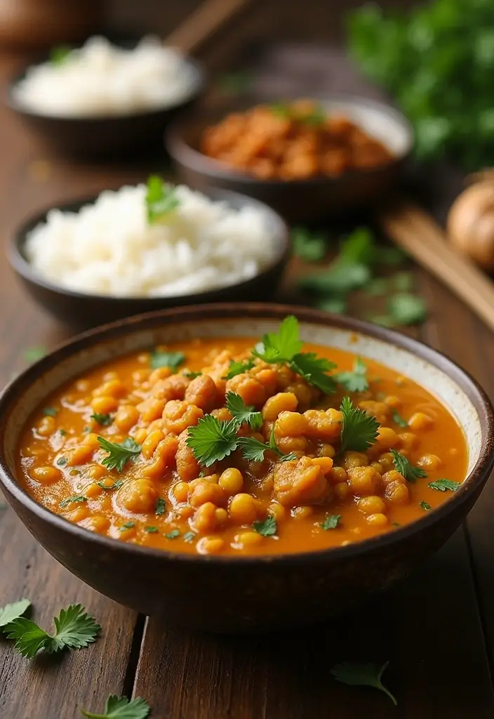 27 Healthy Crock Pot Recipes for Easy Weeknight Dinners - 9. Coconut Curry Lentils