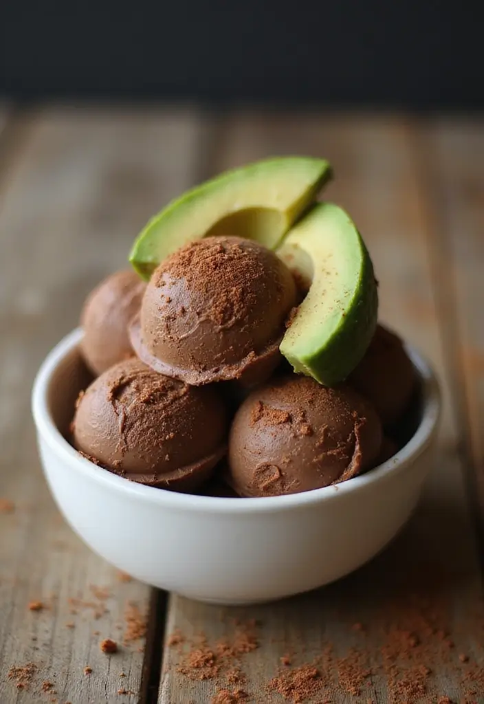 27 Healthy Ice Cream Recipes That Taste Like the Real Thing - 1. Creamy Avocado Chocolate Ice Cream
