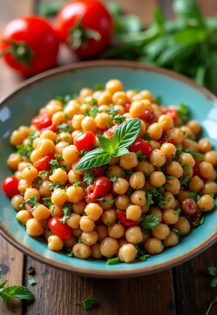 27 Healthy Instant Pot Recipes for Busy Nights - 10. Mediterranean Chickpea Salad