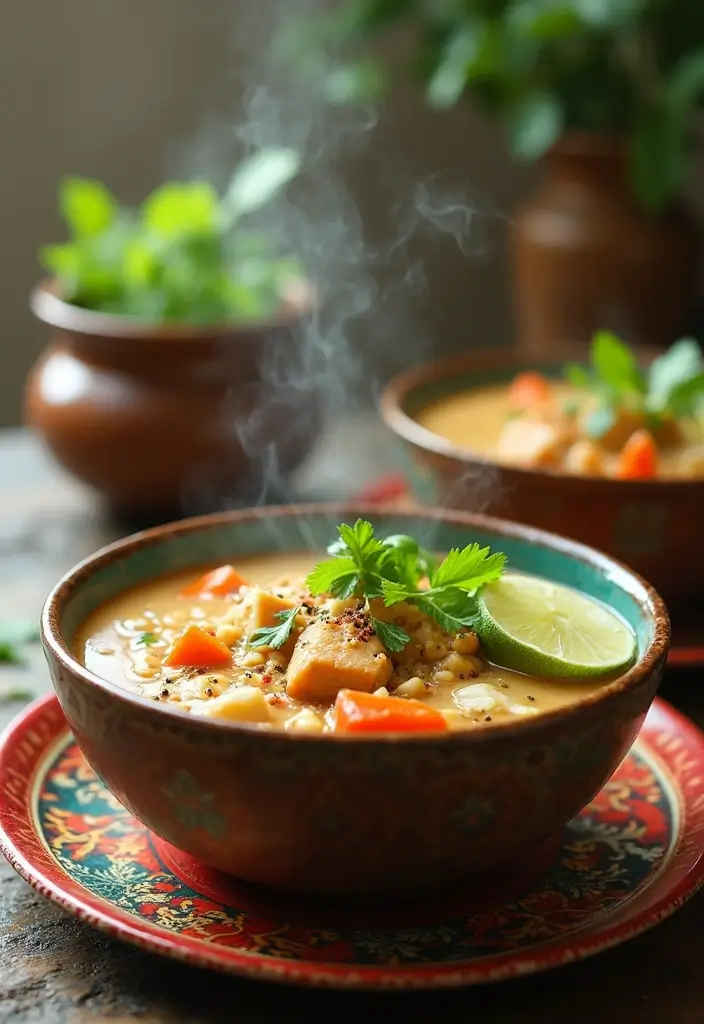 27 Healthy Instant Pot Recipes for Busy Nights - 11. Thai Coconut Chicken Soup