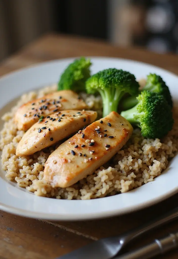 27 Healthy Instant Pot Recipes for Busy Nights - 2. Chicken and Brown Rice