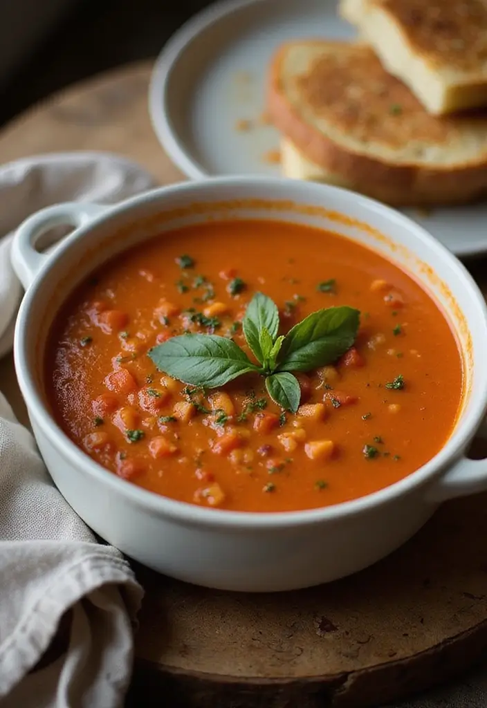 27 Healthy Instant Pot Recipes for Busy Nights - 21. Spicy Tomato Basil Soup