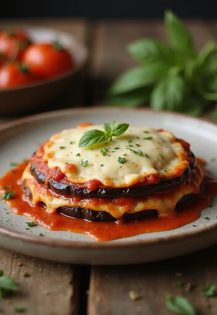 27 Healthy Instant Pot Recipes for Busy Nights - 24. Eggplant Parmesan