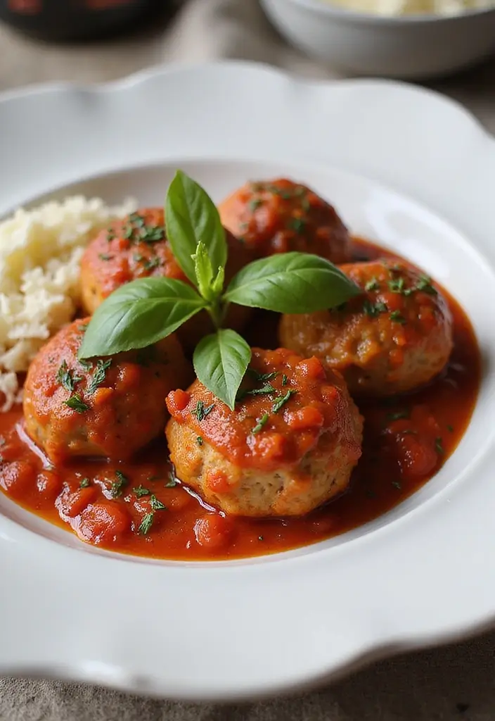 27 Healthy Instant Pot Recipes for Busy Nights - 5. Turkey Meatballs in Marinara