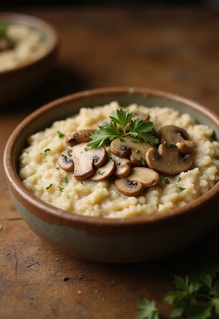 27 Healthy Instant Pot Recipes for Busy Nights - 6. Creamy Mushroom Risotto