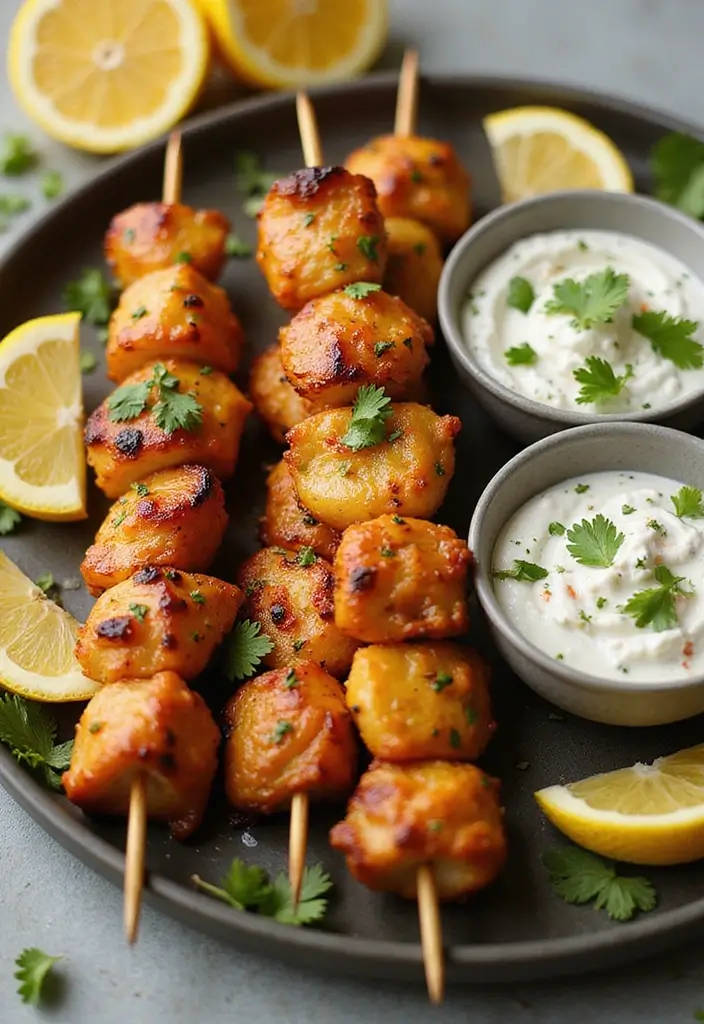 27 Healthy Meals With Chicken That Fit Any Diet - 11. Mediterranean Chicken Skewers