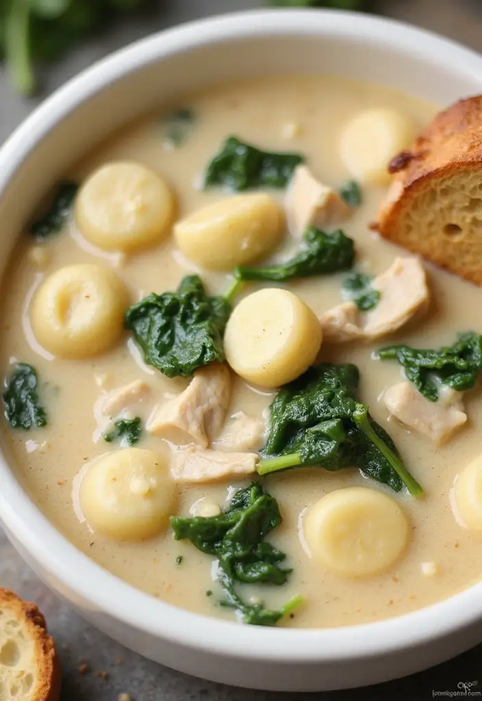 27 Healthy Meals With Chicken That Fit Any Diet - 20. Chicken Gnocchi Soup