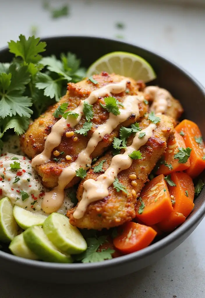 27 Healthy Meals With Chicken That Fit Any Diet - 22. Chicken Shawarma Bowls