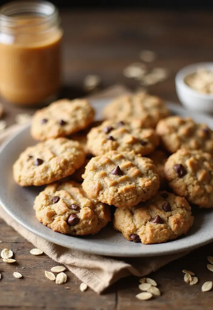 27 Healthy Peanut Butter Recipes That Feel Indulgent Yet Nutritious - 2. Peanut Butter Oatmeal Cookies