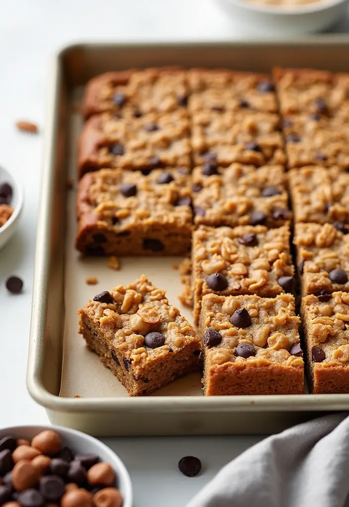 27 Healthy Peanut Butter Recipes That Feel Indulgent Yet Nutritious - 22. Peanut Butter Granola Bars