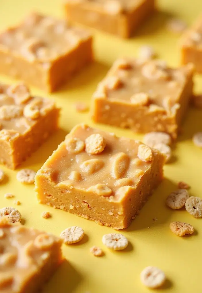 27 Healthy Peanut Butter Recipes That Feel Indulgent Yet Nutritious - 25. Peanut Butter Honeycomb Treats