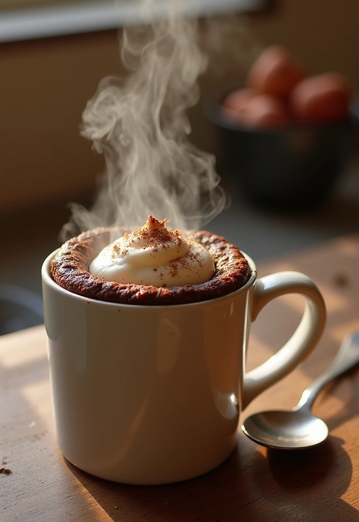 27 Healthy Peanut Butter Recipes That Feel Indulgent Yet Nutritious - 4. Peanut Butter Chocolate Mug Cake