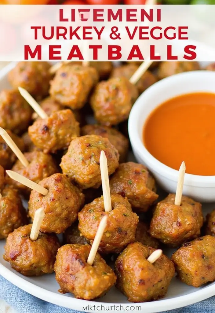 27 Healthy Recipes for Picky Eaters That Still Taste Amazing - 10. Mini Turkey and Veggie Meatballs