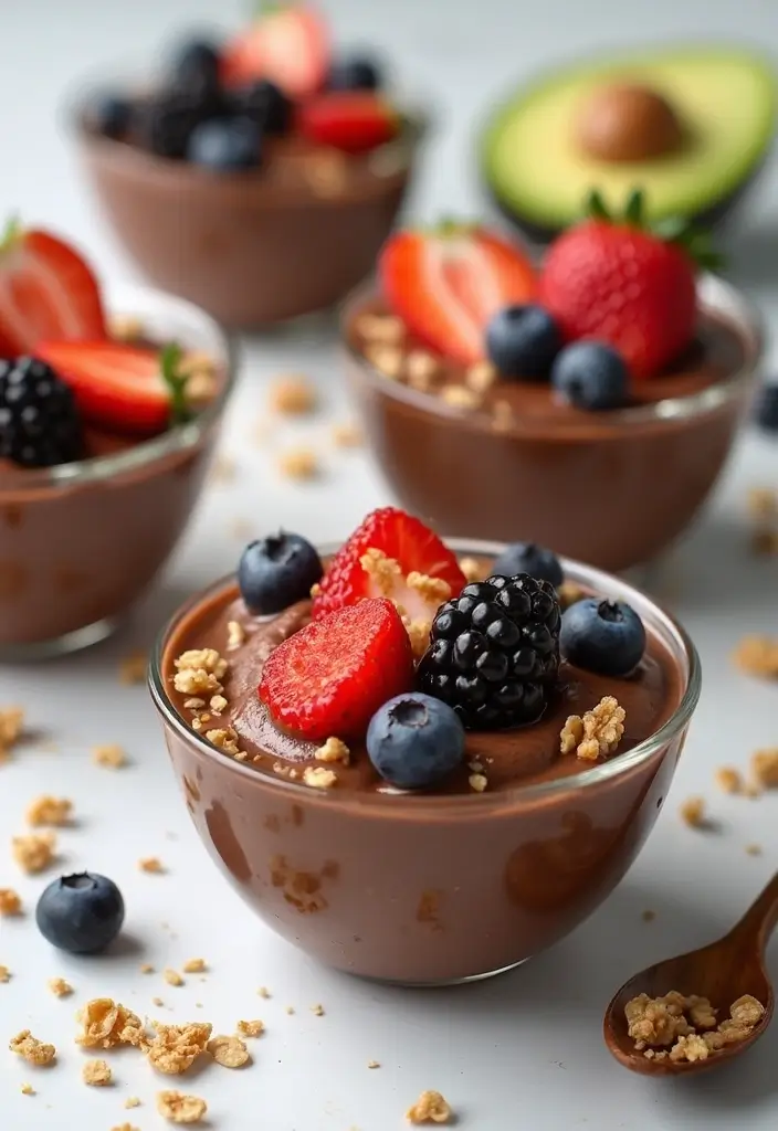 27 Healthy Recipes for Picky Eaters That Still Taste Amazing - 11. Chocolate Avocado Pudding