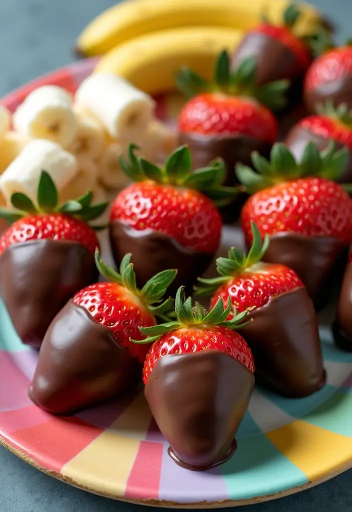 27 Healthy Recipes for Picky Eaters That Still Taste Amazing - 24. Chocolate-Dipped Fruit