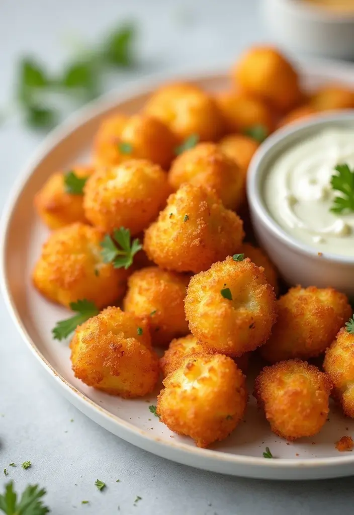 27 Healthy Recipes for Picky Eaters That Still Taste Amazing - 3. Cheesy Cauliflower Tots