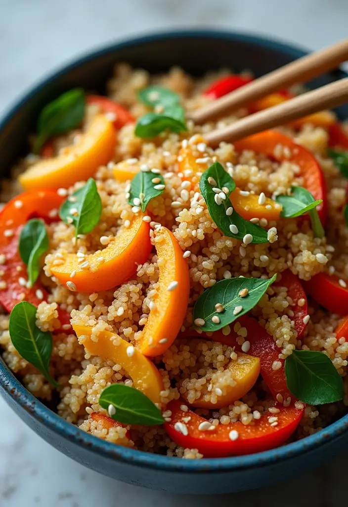 27 Healthy Recipes for Picky Eaters That Still Taste Amazing - 5. Quinoa Vegetable Stir-Fry