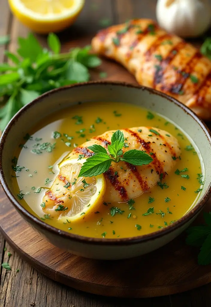 27 Healthy Sauces for Chicken That Add Big Flavor - 1. Lemon Herb Marinade