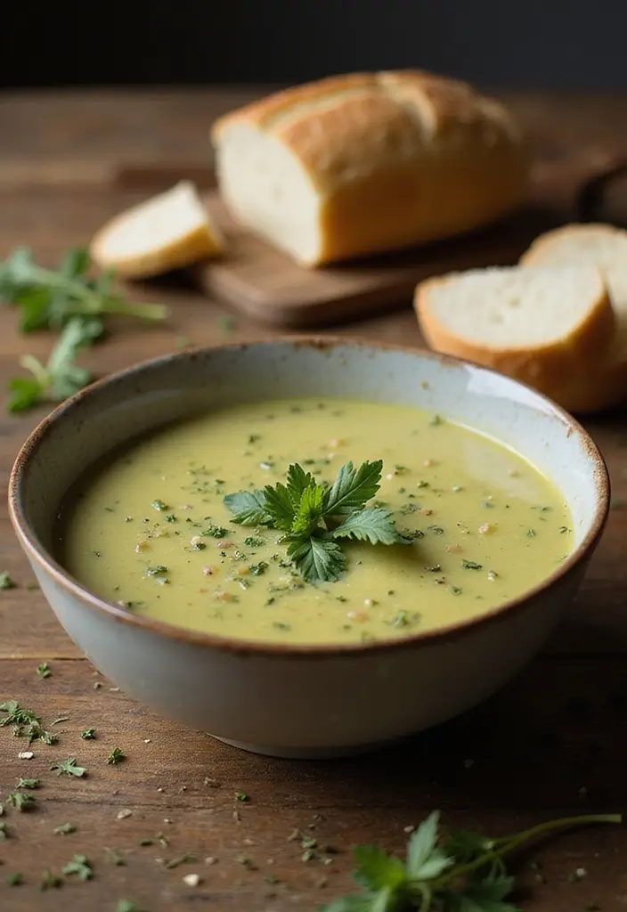 27 Healthy Soup Recipes Clean Eating Comfort Bowls - 24. Rustic Herb Soup
