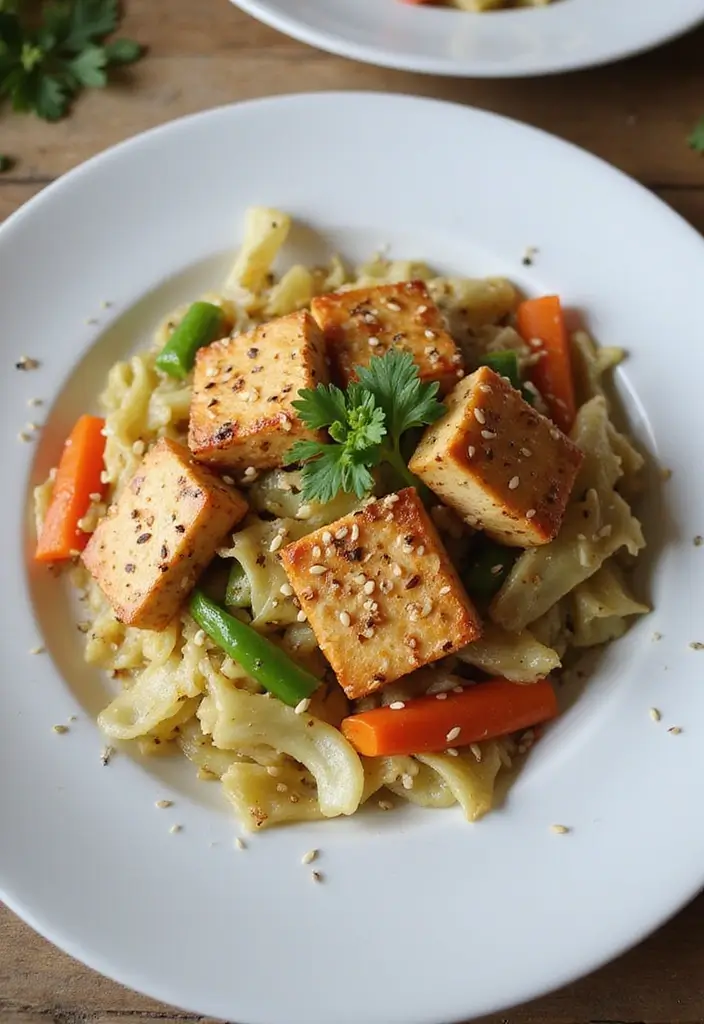 27 Healthy Spring Dinner Recipes That Feel Fresh and Easy - 20. Cabbage Stir-Fry with Tofu
