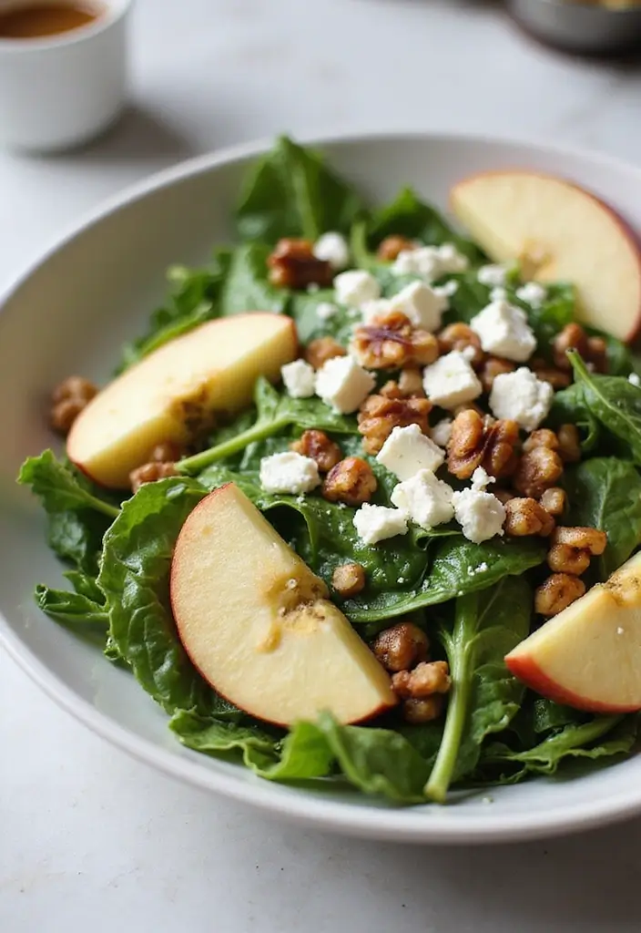 27 Healthy Spring Dinner Recipes That Feel Fresh and Easy - 26. Apple & Walnut Salad