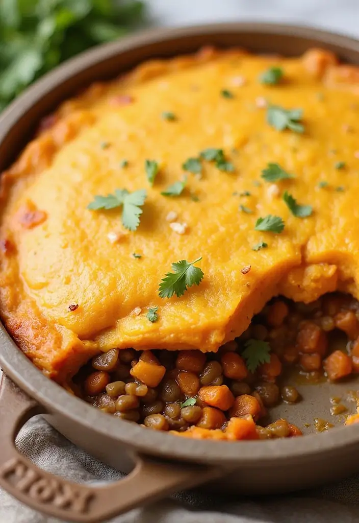 27 Healthy Sweet Potato Recipes That Are Comforting - 9. Sweet Potato Shepherd’s Pie