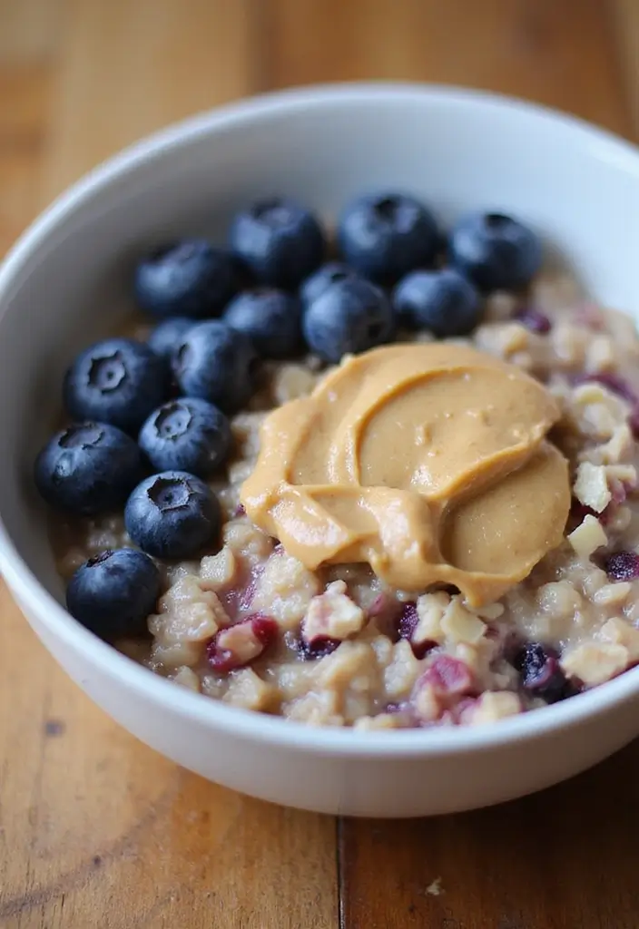 27 Oatmeal Recipes Breakfast Healthy Starts for Busy Days - 14. Blueberry Almond Oatmeal