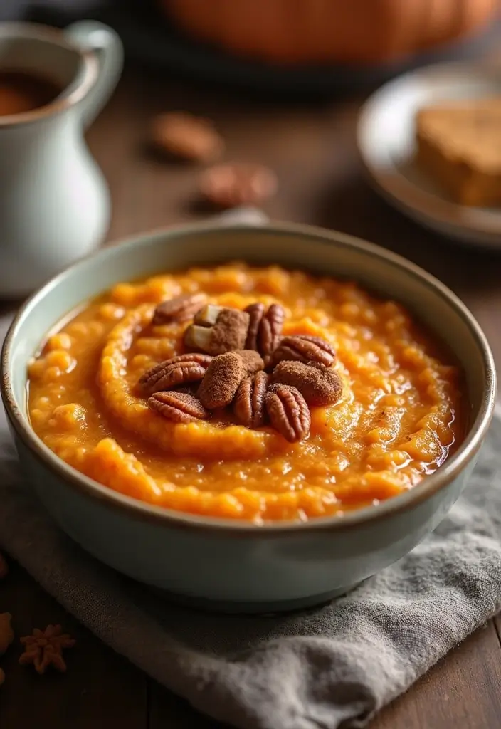 27 Oatmeal Recipes Breakfast Healthy Starts for Busy Days - 19. Sweet Potato Oatmeal