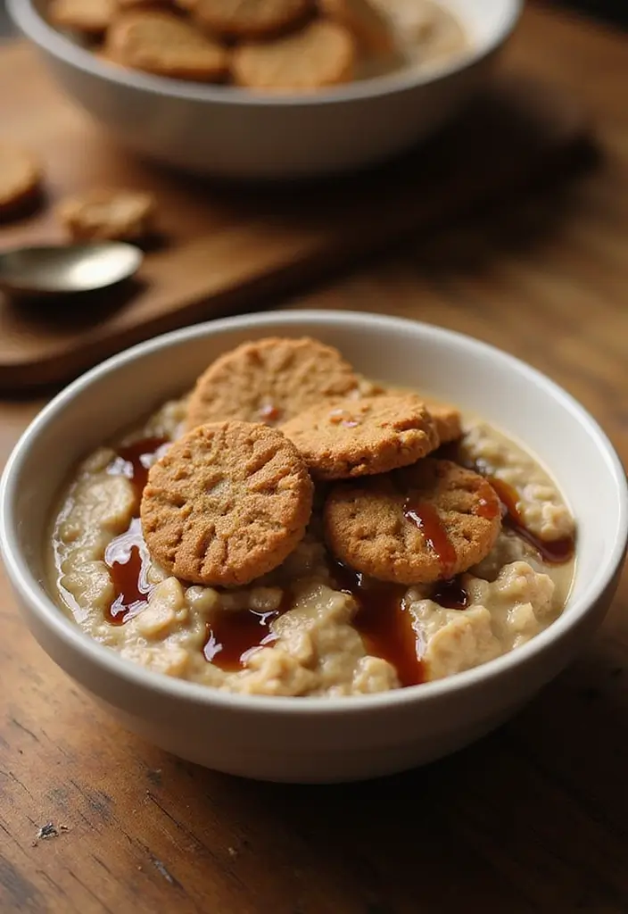 27 Oatmeal Recipes Breakfast Healthy Starts for Busy Days - 22. Gingersnap Oatmeal