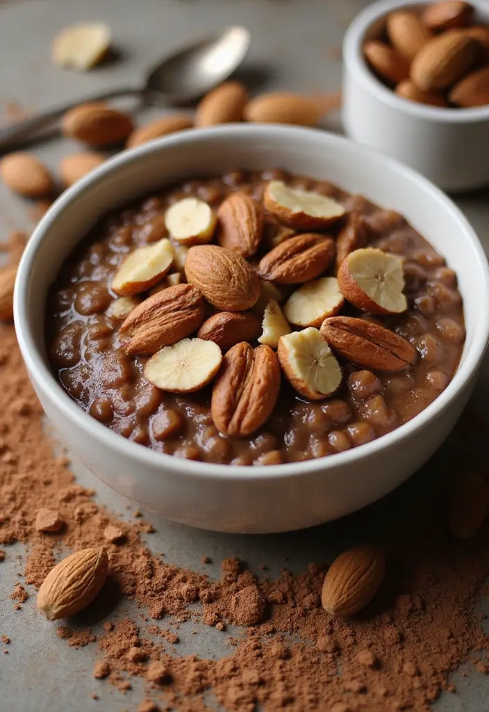 27 Oatmeal Recipes Breakfast Healthy Starts for Busy Days - 25. Cocoa Nut Oatmeal