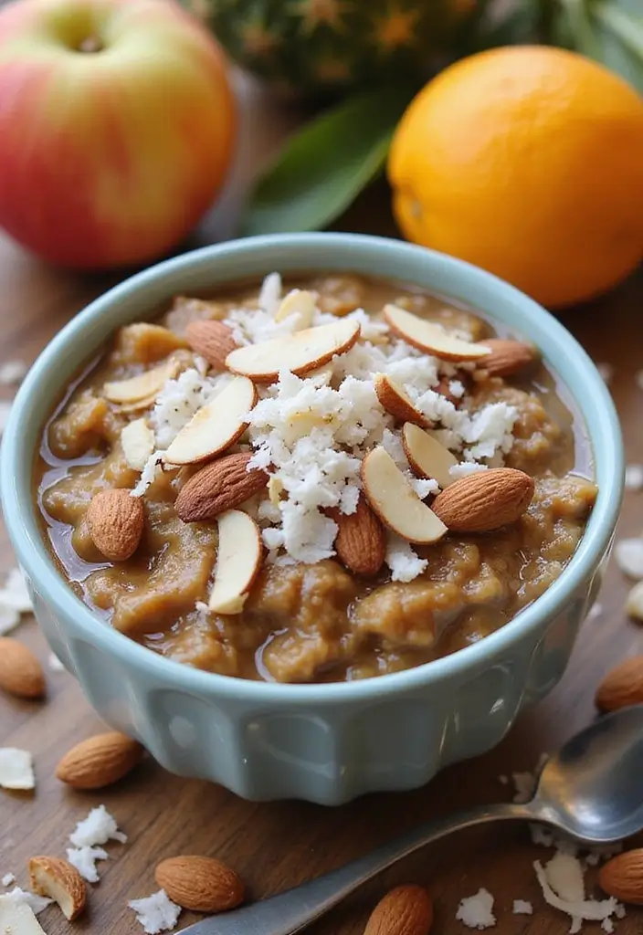 27 Oatmeal Recipes Breakfast Healthy Starts for Busy Days - 7. Almond Joy Oatmeal