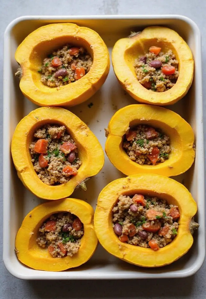 27 Yellow Squash Recipes: Healthy Sides Made Simple - 17. Stuffed Yellow Squash