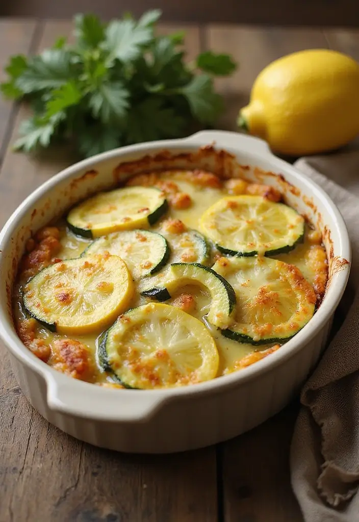 27 Yellow Squash Recipes: Healthy Sides Made Simple - 2. Zucchini and Yellow Squash Casserole