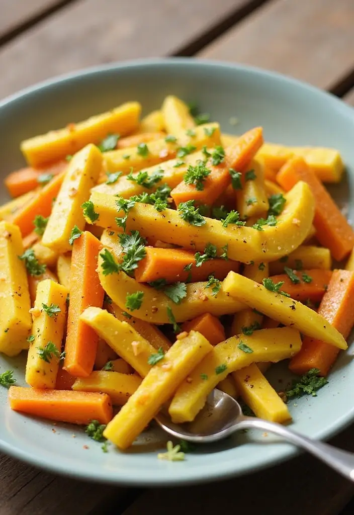 27 Yellow Squash Recipes: Healthy Sides Made Simple - 25. Yellow Squash and Carrot Slaw