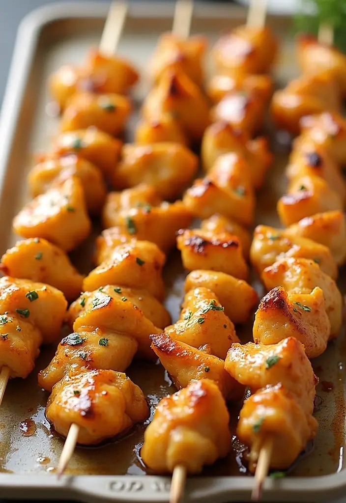 28 Chicken Dinner Recipes Healthy Options for Every Night - 18. Maple Dijon Chicken Skewers