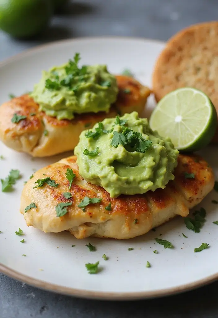28 Easy Healthy Chicken Dinner Ideas Ready in Minutes - 15. Creamy Avocado Chicken